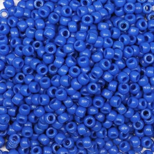 KOP113 Koraliki oponki 9mm kandi pony bead królewski niebieski 20szt