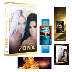 JEGO DRUGA ŻONA książka + gadżety Beata Majewska + dedykacja na życzenie