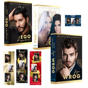 Zestaw JEGO WYSOKOŚĆ + JEGO DRUGA ŻONA + JEGO WRÓG Beata Majewska