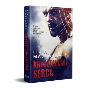 Kryształowe serca Beata Majewska książka + gadżety