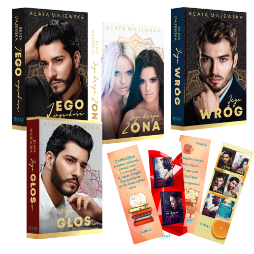 Zestaw JEGO WYSOKOŚĆ Beata Majewska 4 tomy