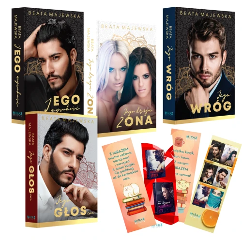 Zestaw JEGO WYSOKOŚĆ Beata Majewska 4 tomy