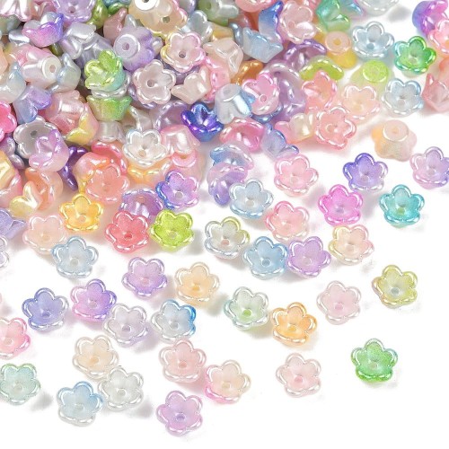 KOK158 Koraliki TULIPAN DZWONKI konwalia perłowe pastelowe 50szt