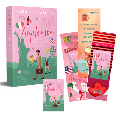 Asystentka Karolina Jaskóła książka + gadżety