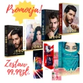 Beata Majewska Seria arabska JEGO WYSOKOŚĆ Pakiet 5 tomów z dedykacją + zakładki