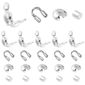 ZE17 Zestaw półfabrykatów łapaczki łapaczki podkówka zaciskowe 200 elementów