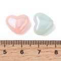 KOK162 Koraliki serce SERDUSZKO serduszka mix opalizujące efekt syrenki 20szt