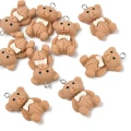 ZESTAW Zawieszki żywica kawaii MIŚ MISIE miśki 2szt