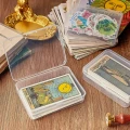 ORG5 Organizer pudełko prostokątne na naklejki wlepy koraliki 10,5x7cm