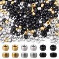 KOP135 Koraliki kandi oponki akryl 9mm warkoczyki bransoletki pony bead 50szt