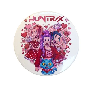 PRZ57 Przypinka button badzik K-Pop Demon Hunters Huntrix 58mm 