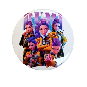 PRZ59 Przypinka button badzik K-Pop Demon Hunters Huntrix 58mm