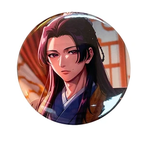 PRZ61 Przypinka button badzik Jinshi z Maomao Zapiski Zielarki 58mm L