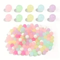 KOK89 Koraliki kulki kule CANDY PASTELOWE mix 6mm bransoletki 50szt