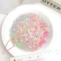 KOK89 Koraliki kulki kule CANDY PASTELOWE mix 6mm bransoletki 50szt