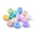 ROZ4 Koraliki rocaille szklane drobne PASTELOWE makaronik 4,5mm 2250szt kaseta