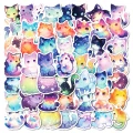 W247 Naklejki STICKER BOMB WLEPY wlepki cute kawaii koty kotki rainbow 50szt
