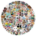 W248 Naklejki STICKER BOMB WLEPY wlepki gra Toca Boca Life 62szt