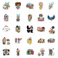 W248 Naklejki STICKER BOMB WLEPY wlepki gra Toca Boca Life 62szt