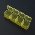 ORG8 Plastikowy pojemnik pudełko 175x110mm organizer z 28 przegródkami na koraliki drobiazgi