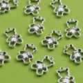 ZAW260 Zawieszki charm metalowe serce serduszko SERCA ramka