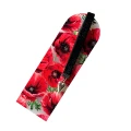 ZHM1 Zakładka do książki hand made druk UV MAKI mak kwiaty polskie