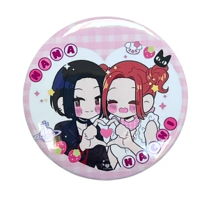 PRZ77 Przypinka button badzik Nana i Hachi anime manga 58mm L