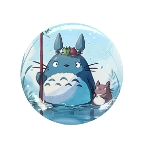PRZ84 Przypinka button badzik Mój sąsiad Totoro 58mm L