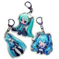 BHM7 Brelok breloczek akrylowy 11cm Hand Made Hatsune Miku