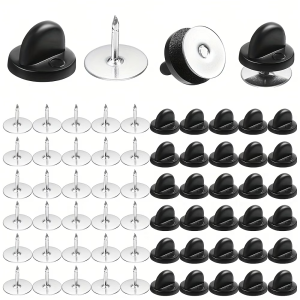 PIN4 Zestaw zatyczki korki zatyczka do przypinki + sztyfty metalowe 10kpl box 