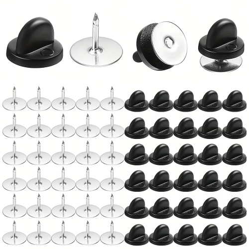 PIN4 Zestaw zatyczki korki zatyczka do przypinki + sztyfty metalowe 10kpl box