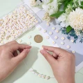 FIM5 Koraliki FIMO stokrotki daisy STOKROTKA kwiatki kwiatuszki 20szt