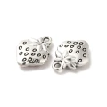 ZAW283 Zawieszka metalowa truskawki truskawka owoc boho vintage 5szt