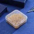 I29 Igły jubilerskie szpilki haczyki 24mm BOX 450szt w pudełku złote