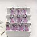 ZAW292 Zawieszki z żywicy 26mm kotek KITTY kotki rainbow 2szt