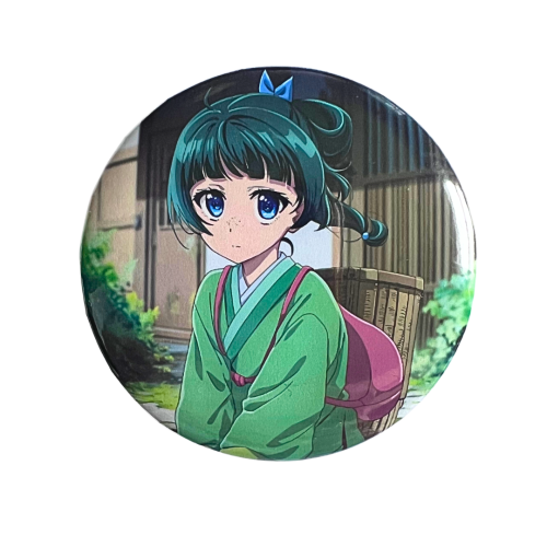 PRZ92 Przypinka button badzik Maomao Zapiski Zielarki 58mm L