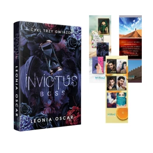 INVICTUS BOSS Leonia Oscar książka + 3 zakładki