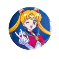 PRZ109 Przypinka button badzik Czarodziejka z Księżyca Sailor Moon 58mm L