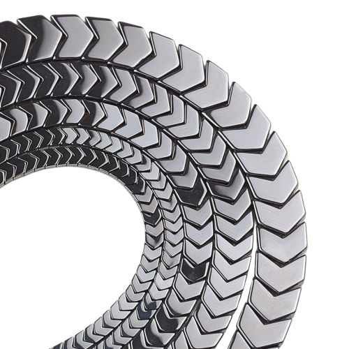 HM8 Kamień HEMATYT koraliki naturalne PRZEKŁADKA strzałka V 10szt