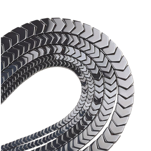 HM9 Kamień HEMATYT koraliki naturalne PRZEKŁADKA 6mm strzałka V 20szt