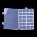 ORG10 Plastikowy pojemnik pudełko organizer 130x190mm zawiera 24 komórki