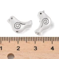ZAW300 Zawieszki charm przekładka metalowa PTAK ptaszek ptaszki 5szt