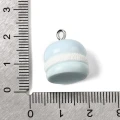 ZAW301 Zawieszka żywica jellycat kotek burger zwierzątka cute miks 5szt