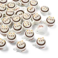 ZAW309 Zawieszka żywica miniatura jellycat kotek cofee filiżanka 1szt