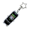 BHM22 Brelok breloczek akrylowy Hand Made Monster cat kotek czarny