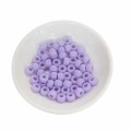 KOP149 Koraliki oponki akryl 9mm kandi pony bead jasne fioletowe lawenda 20szt