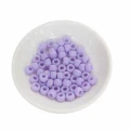 KOP149 Koraliki oponki akryl 9mm kandi pony bead jasne fioletowe lawenda 20szt