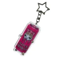 BHM23 Brelok breloczek akrylowy Hand Made Monster cat kotek różowy