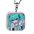 BHM29 Brelok breloczek akrylowy 10cm Hand Made Hatsune Miku Pixel art