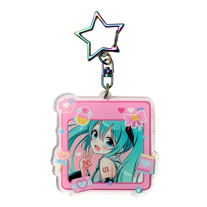 BHM31 Brelok breloczek akrylowy kawaii Hand Made Hatsune Miku 